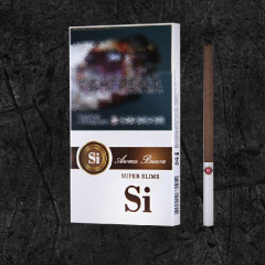 Сигареты Si Aroma Brown Super Slim (Кофе)